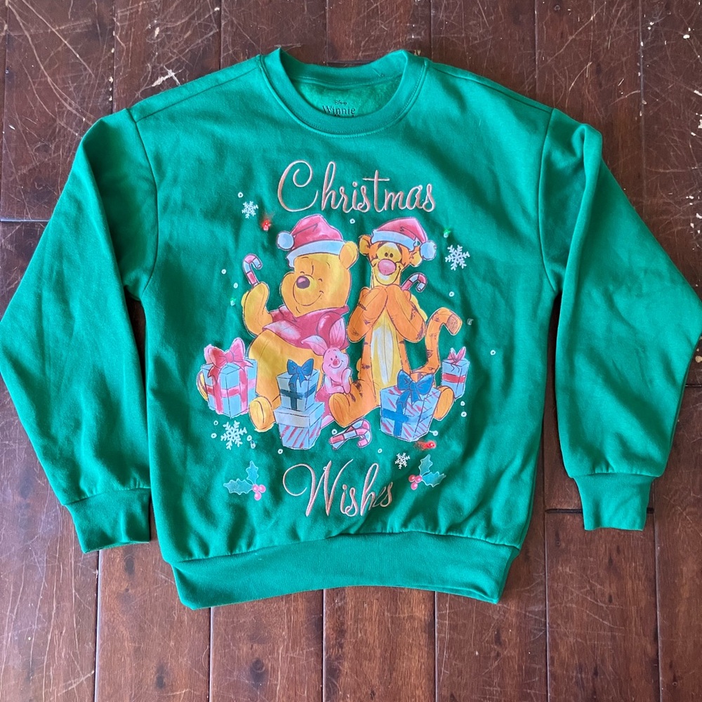 Winnie the Pooh Christmas Wish Light Up Sweatshirt